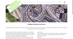 Desktop Screenshot of abidjanrelocation.com